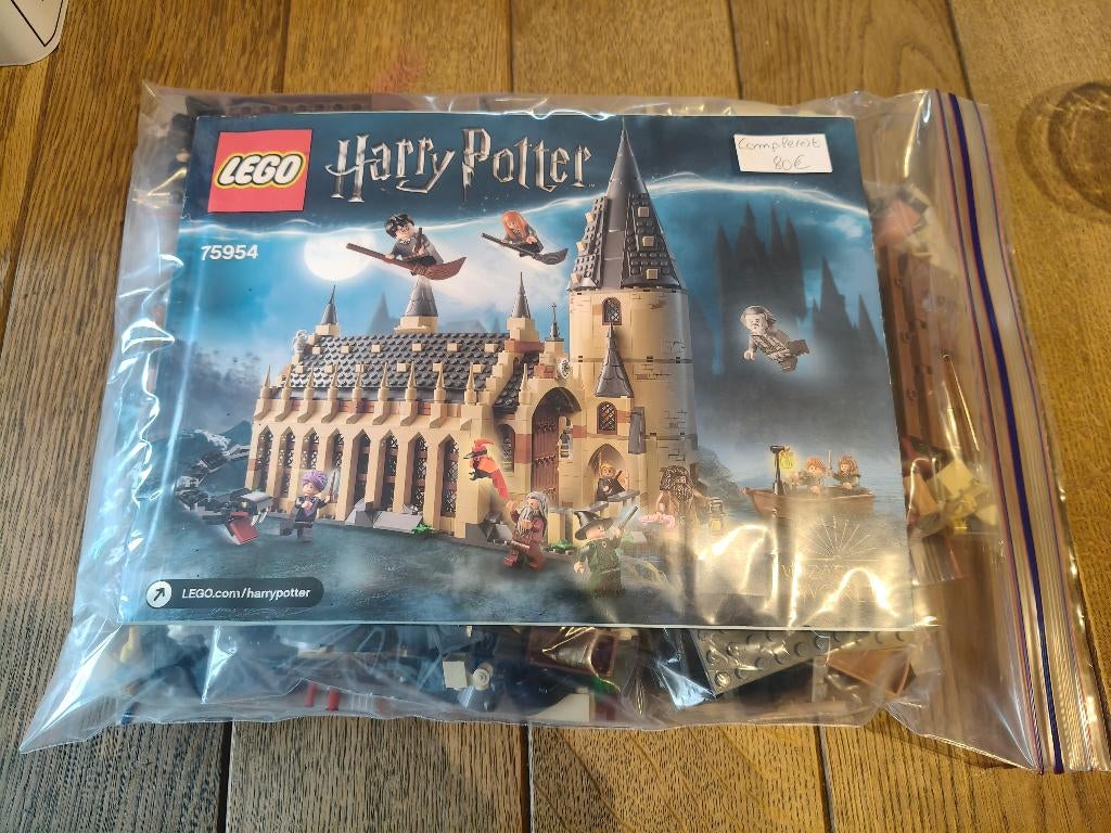 Lego Harry Potter 75954 De Grote Zaal van Hogwarts, Ophalen of Verzenden, Gebruikt, Lego