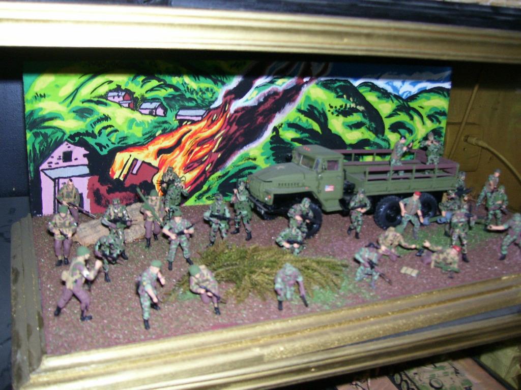 maquette de la marque tamiya:1/35. diorama.2, Enlèvement, Utilisé, 1:35 à 1:50, Diorama