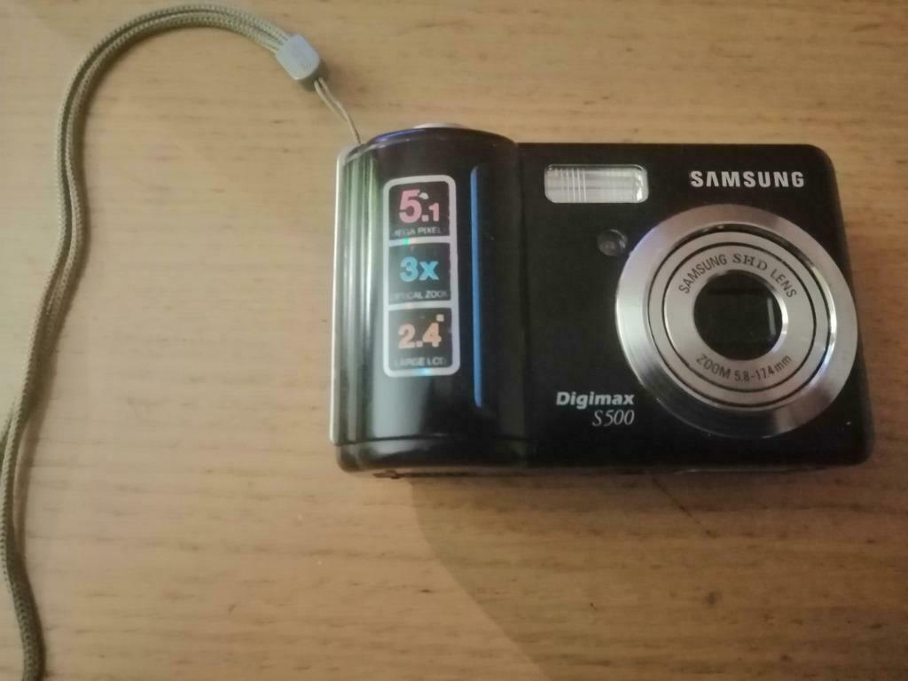 appareil photo Samsung Digimax S500 5.1MP Digital Camera, Enlèvement ou Envoi, Utilisé