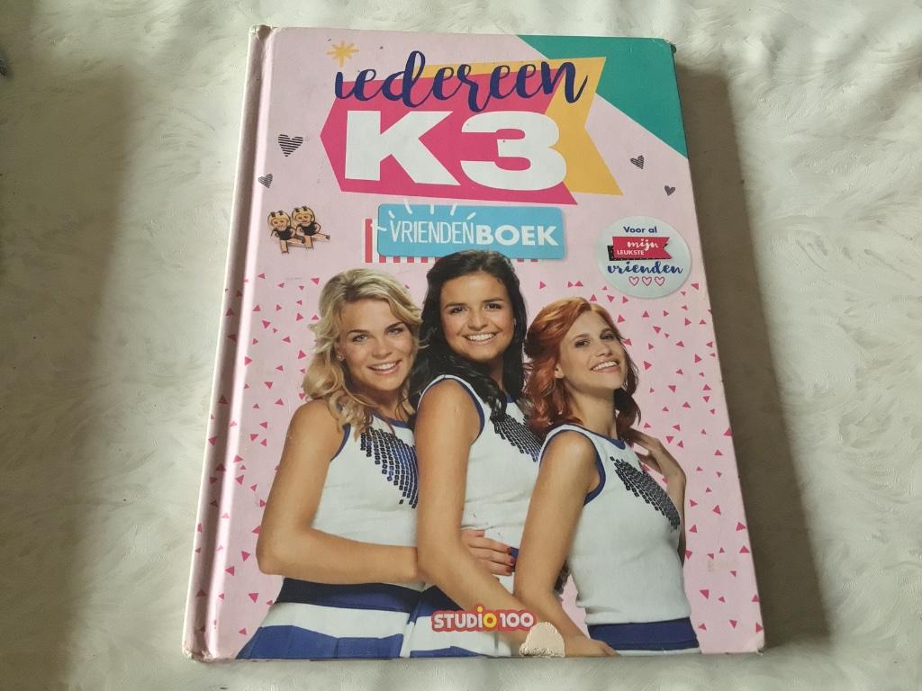 Iedereen K3 vriendenboek voor al mijn leukste vrienden, Ophalen of Verzenden