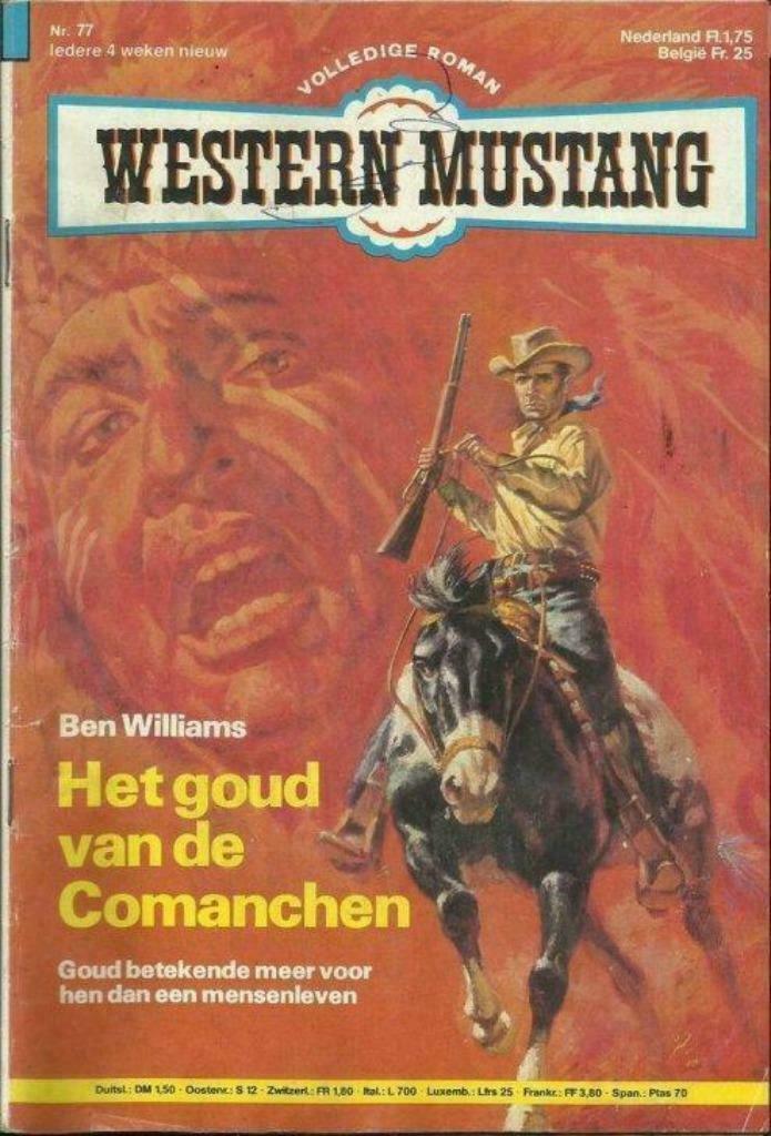 WESTERN MUSTANG - MARKEN UITGAVE, Boeken, Overige Boeken, Ophalen of Verzenden, Gelezen