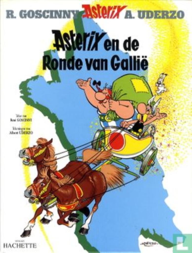 asterix en de ronde van gallie nr 5 hc, Eén stripboek, Ophalen of Verzenden, Nieuw, ALBERT UDERZO