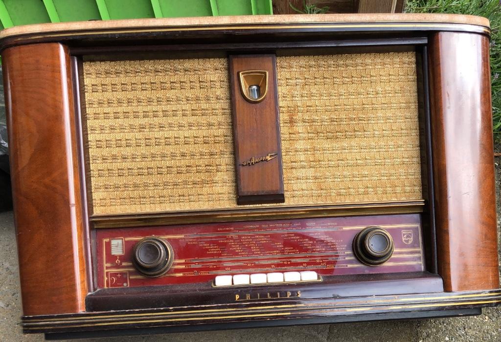 Vintage radio, Ophalen, Gebruikt, Radio