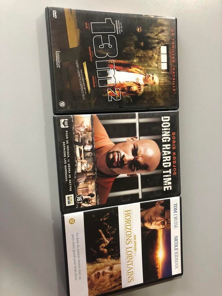 Pack van 3 films, Zo goed als nieuw