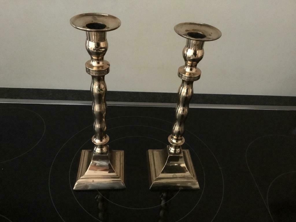 Oude kandelaars ., Enlèvement ou Envoi, Cuivre ou Bronze