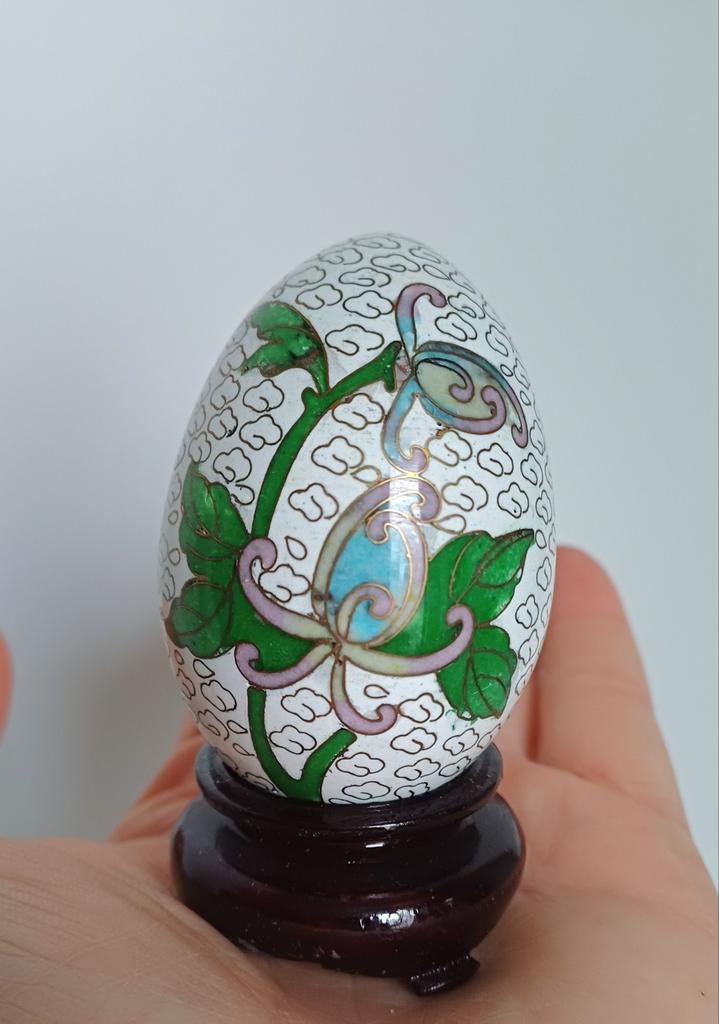 Cloisonné ei, Ophalen of Verzenden