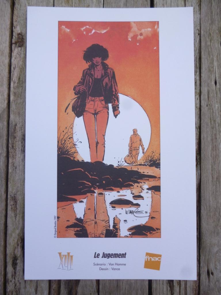 Ex-libris XIII: Le Jugement, Enlèvement ou Envoi, Comme neuf, Vance - Van Hamme