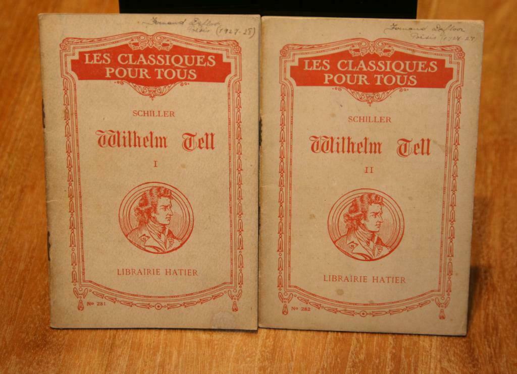 Wilhelm Tell I & II, Boeken, Overige Boeken, Gelezen, Ophalen of Verzenden