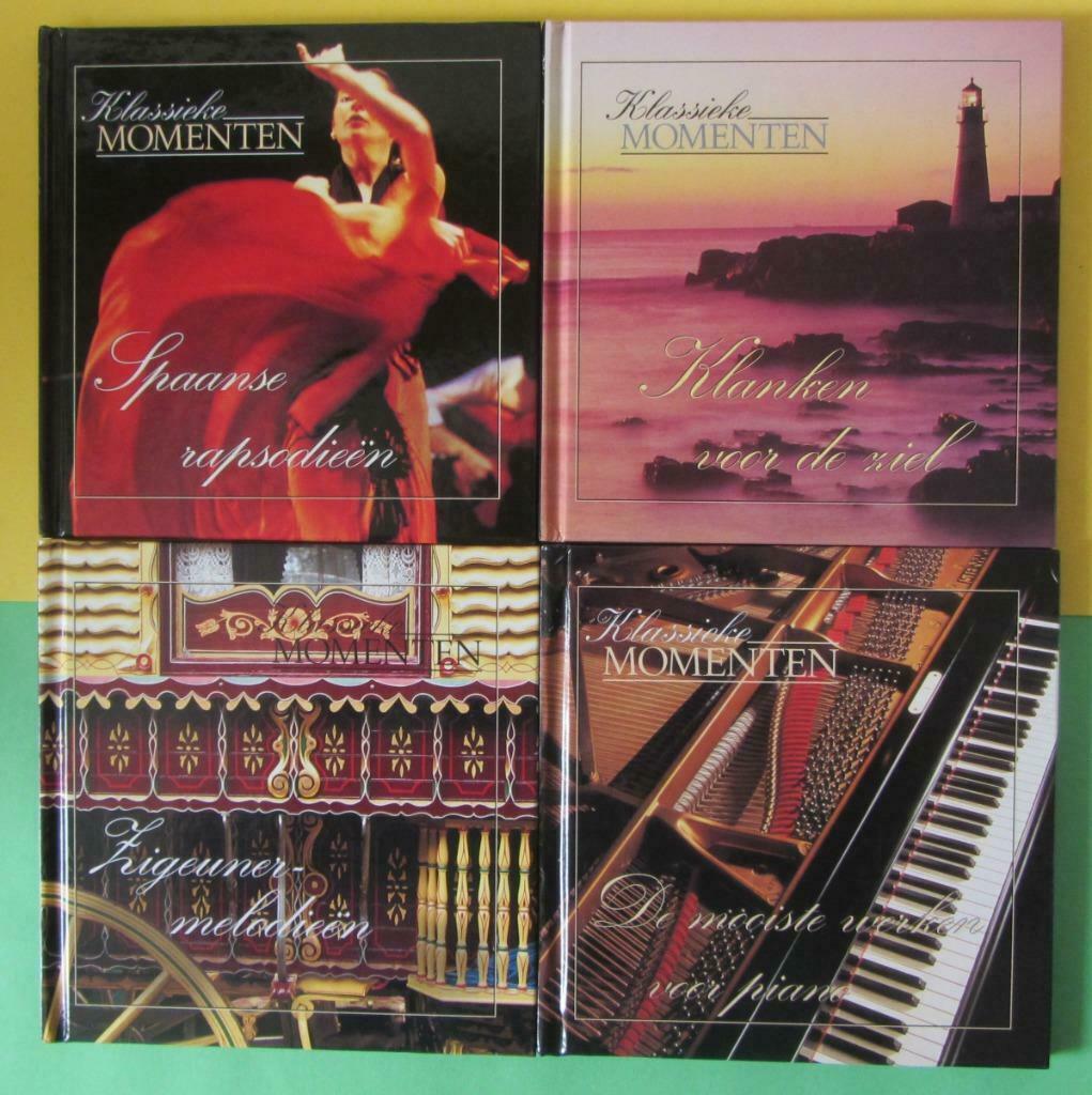 Klassieke Momenten - CD's + boekjes - Nieuwstaat !, Ophalen of Verzenden, Romantiek, Zo goed als nieuw, Overige typen