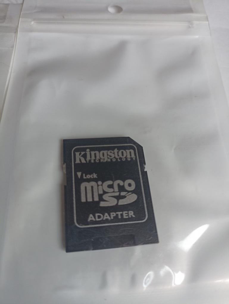 MICRO SD-kaartADAPTER Kingston-technologie, Audio, Tv en Foto, Foto | Geheugenkaarten, Ophalen of Verzenden, Nieuw