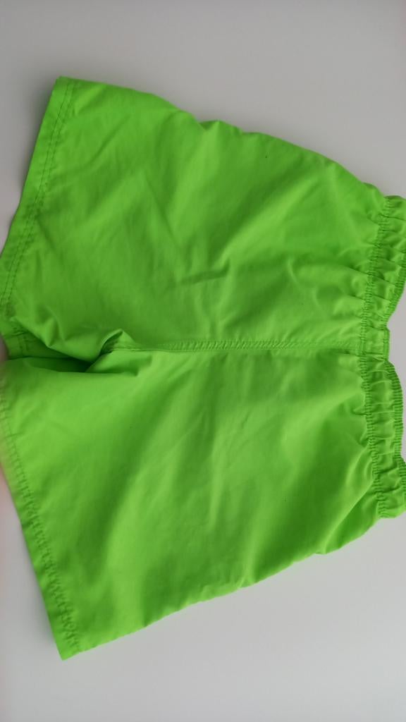 Fluo groene zwemshort maat 146, Ophalen of Verzenden, Gebruikt, Maat 146, Zwembroek