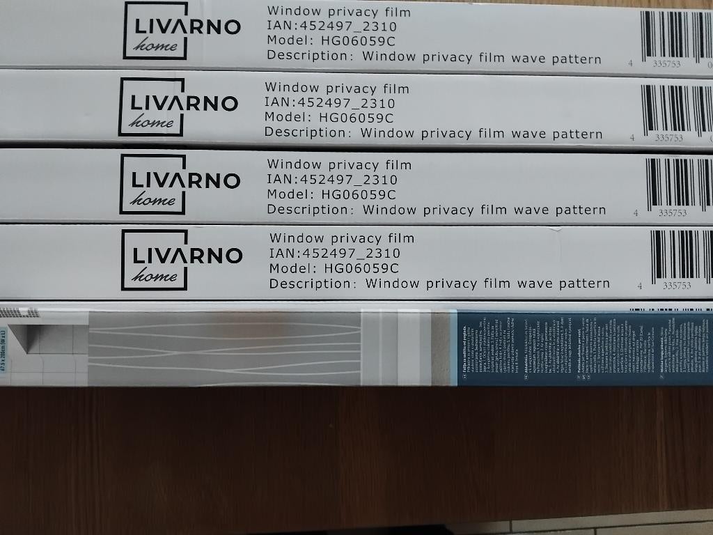 film pour vitrage, Gevelraam of Ruit, Minder dan 80 cm, Nieuw, 160 cm of meer