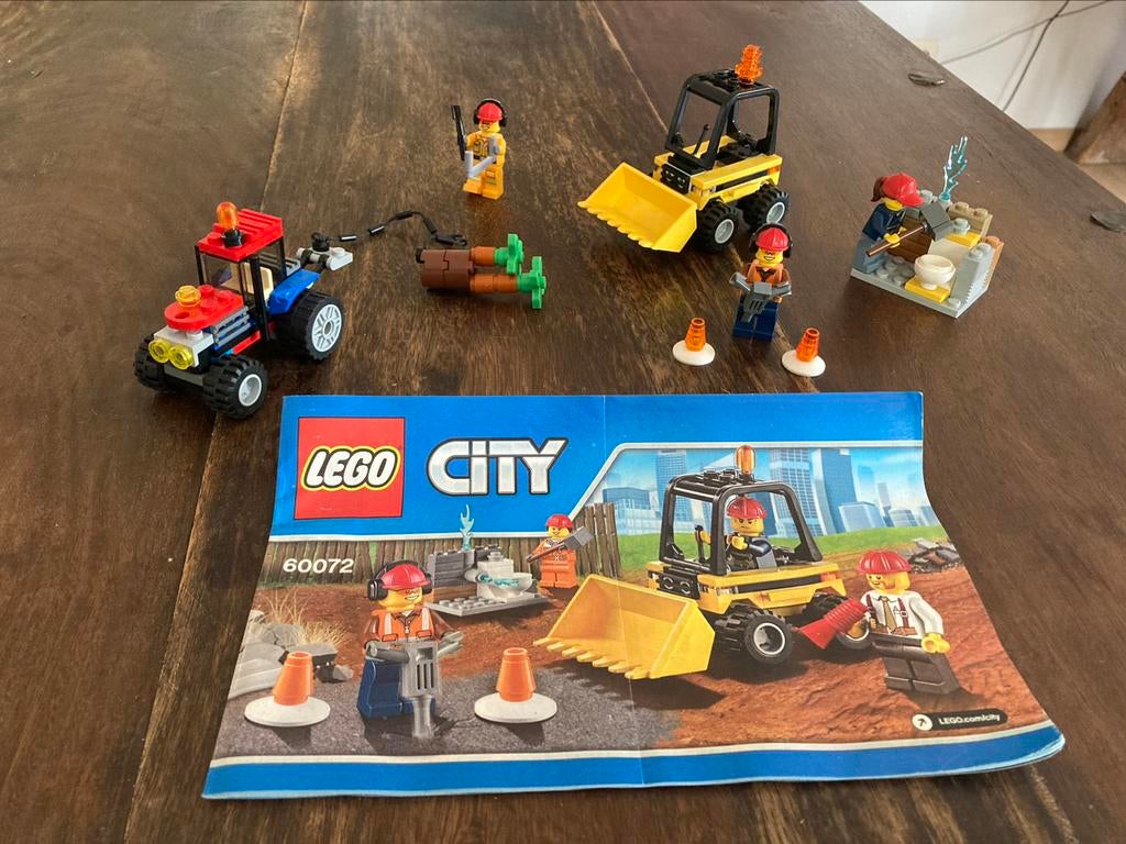 LEGO 60072 City Sloop Startset met boekje 3 mannetjes, Kinderen en Baby's, Speelgoed | Duplo en Lego, Ophalen of Verzenden, Lego