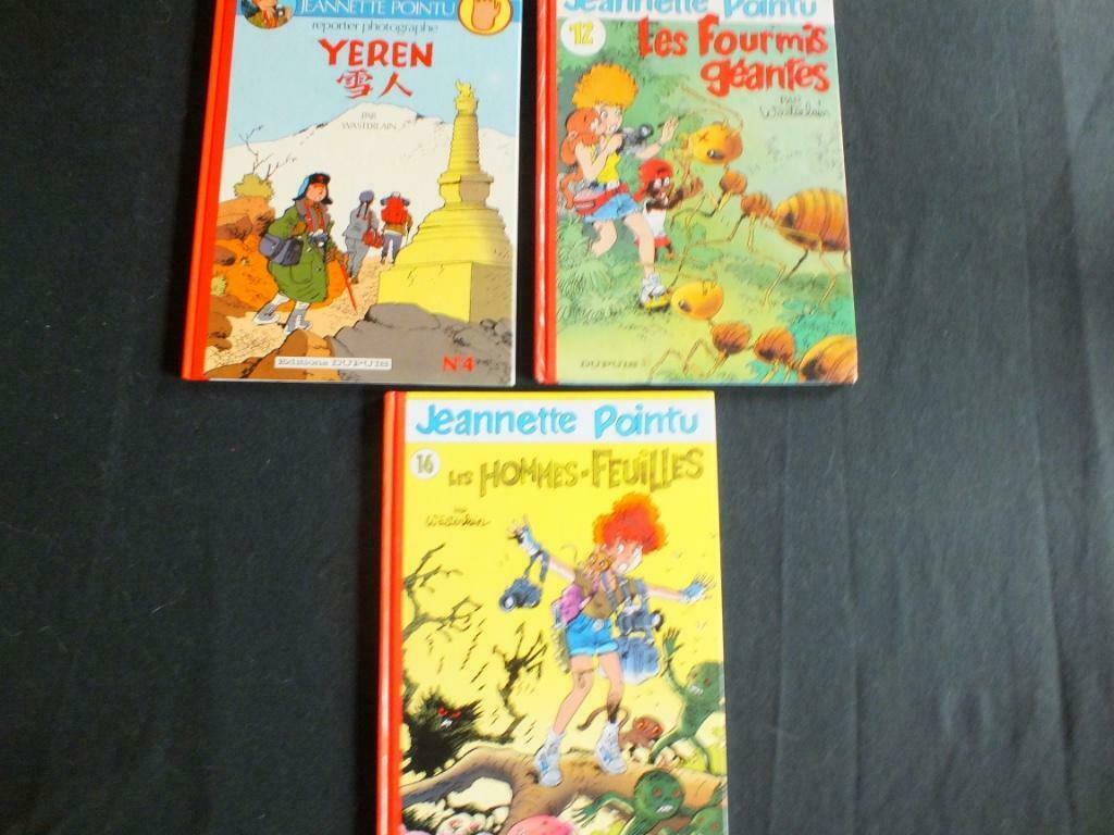 JEANNETTE POINTU (19 ALBUMS waarvan 17 E.O). DUPUIS-EDITIES, Complete serie of reeks, Ophalen of Verzenden, Zo goed als nieuw
