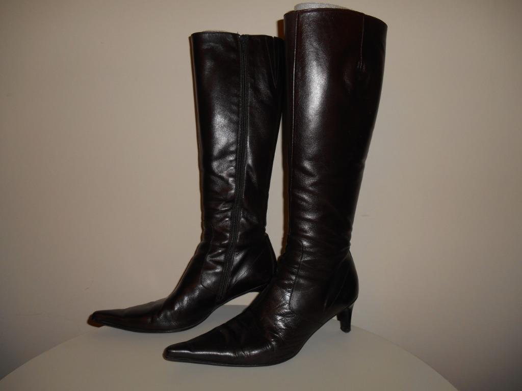 Laarzen dames Frida, Kleding | Dames, Schoenen, Ophalen, Hoge laarzen, Frida, Bruin