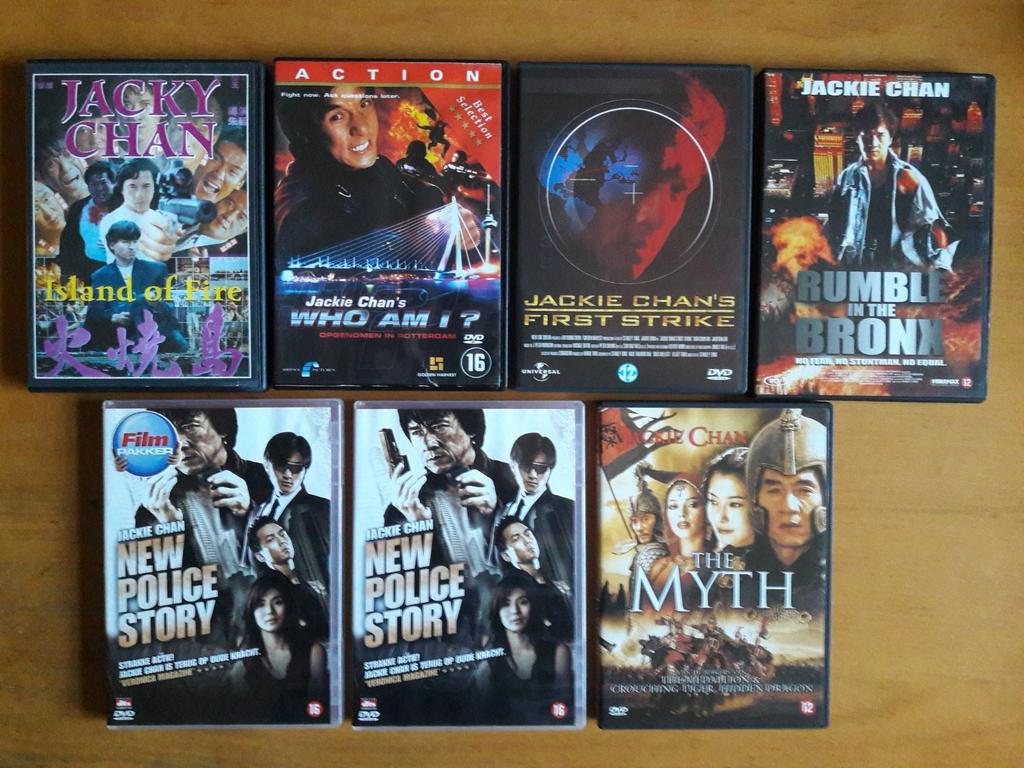 Jackie Chan Action Movies Dvd's, Ophalen of Verzenden, Zo goed als nieuw, Martial Arts