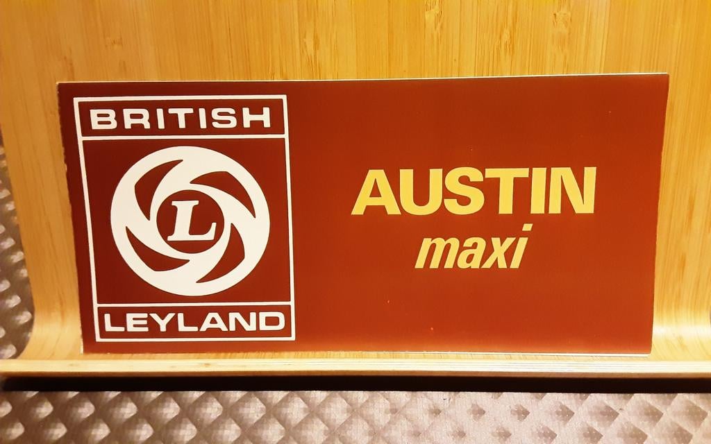 British leyland brochure, Ophalen of Verzenden, Zo goed als nieuw