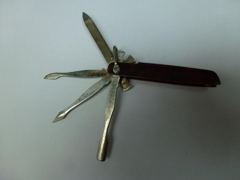 oud manicure setje, Ophalen of Verzenden