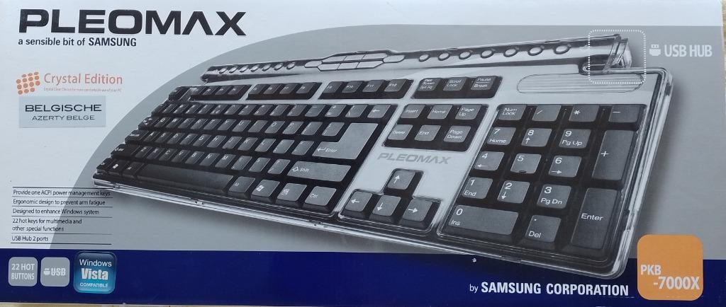 CLAVIER, Enlèvement, Azerty, Comme neuf, Filaire