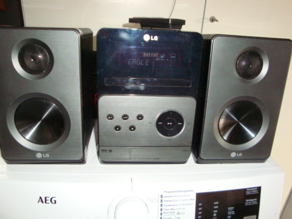 LG MICRO HIFI SYSTEM XA66  NIEUW 60WATT, Audio, Tv en Foto, Stereoketens, Microset, Nieuw, Tuner of Radio, Ophalen