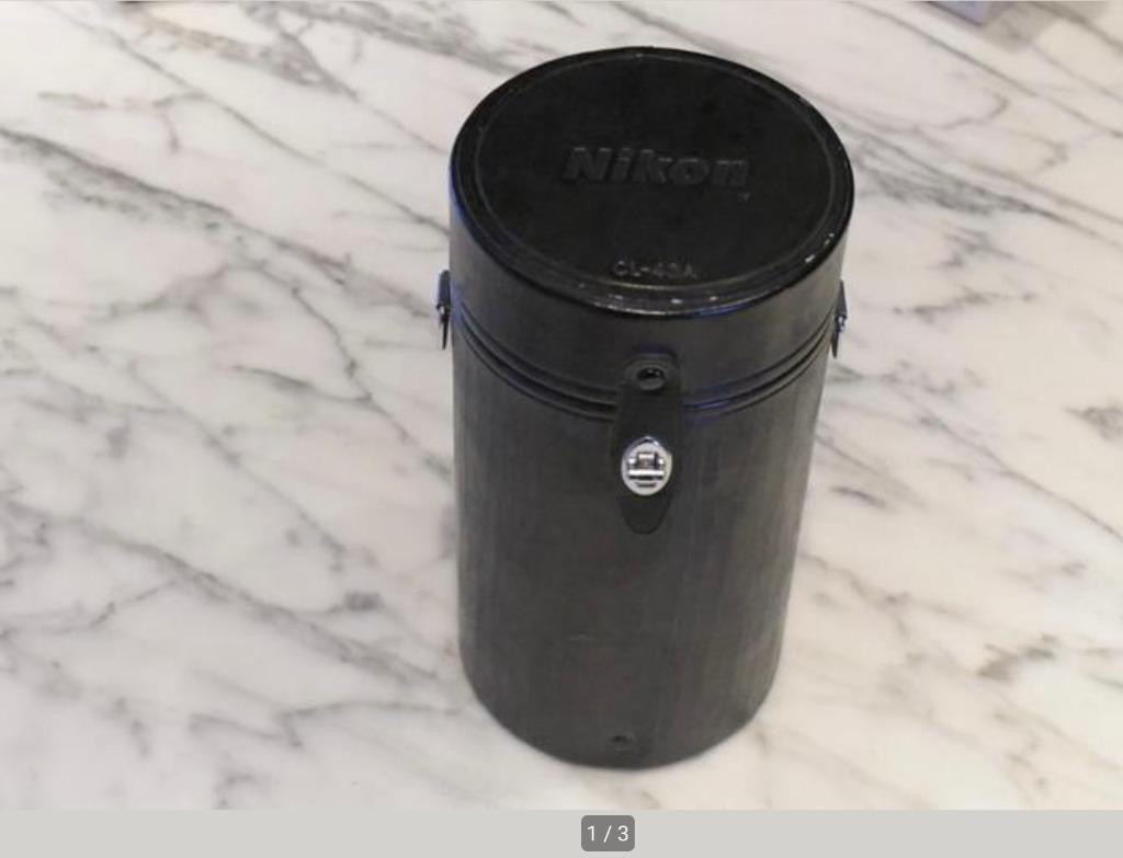 Nikon lenskoker CL-43A leder, Audio, Tv en Foto, Ophalen of Verzenden, Gebruikt, Schoudertas, Overige merken