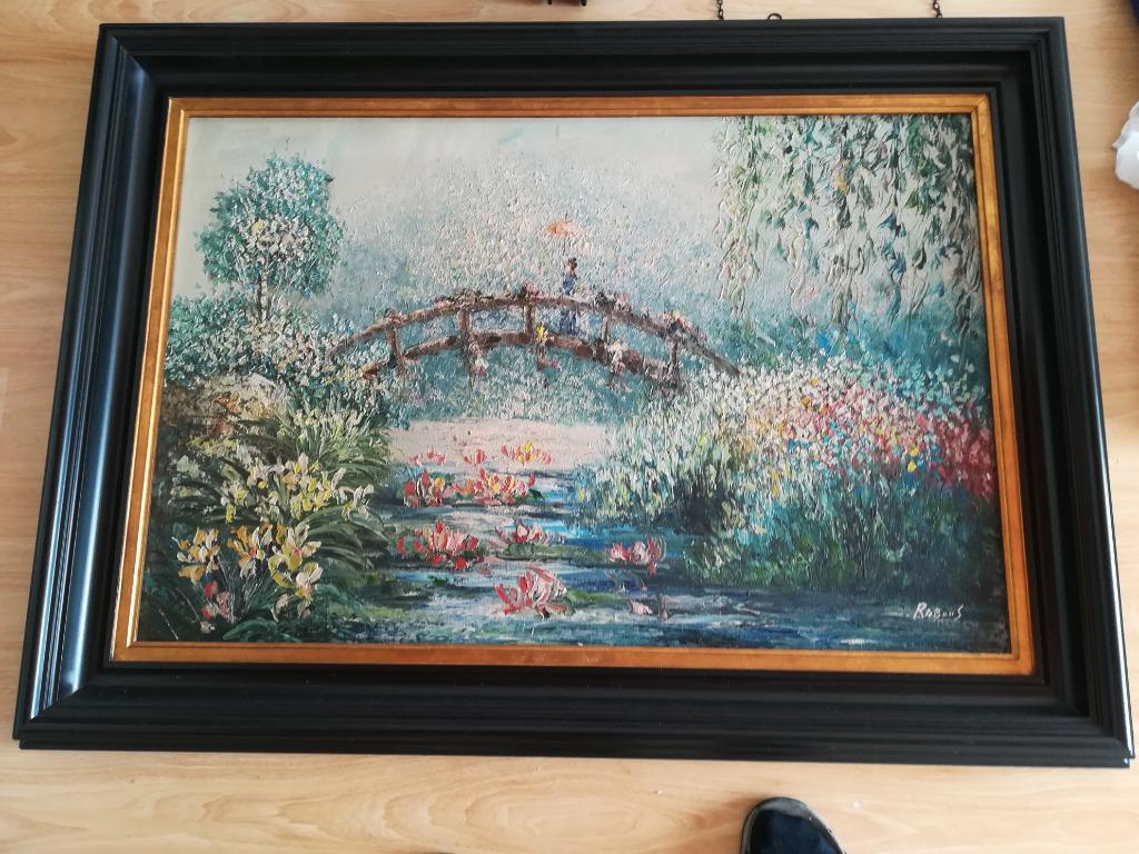 schilderij, Ophalen