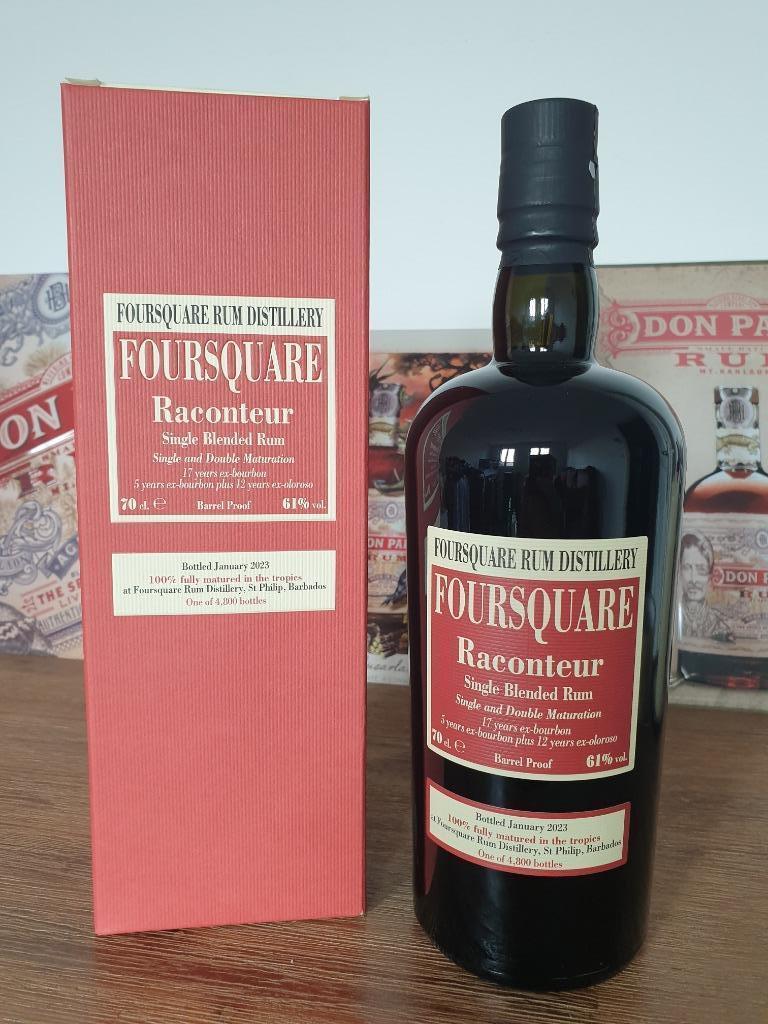 Rhum - Velier - Foursquare Raconteur 61%, Envoi, Neuf, Amérique du Nord, Autres types
