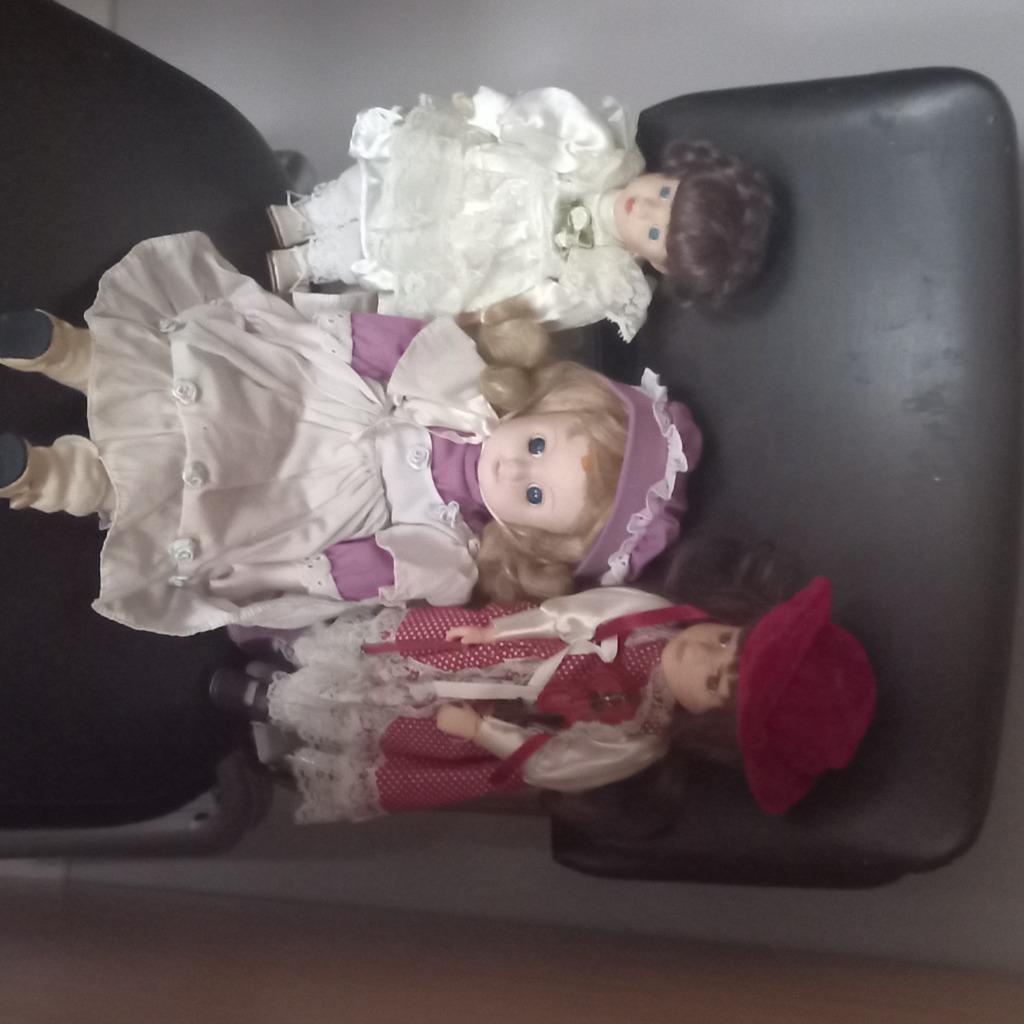 Popje, porseleinen popjes, servies, sierfiguren, Verzamelen, Ophalen, Gebruikt