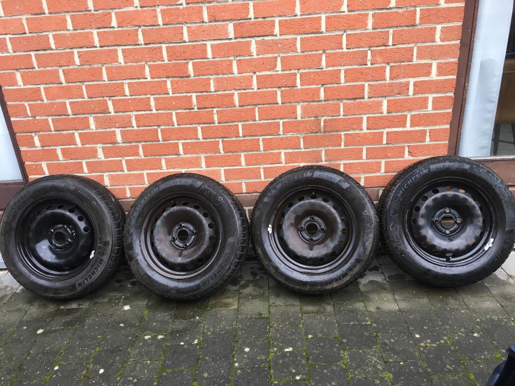 Kit jantes et pneus hiver Fiat punto, 15 pouces, Pneus hiver, 185 mm, Pneu(s)