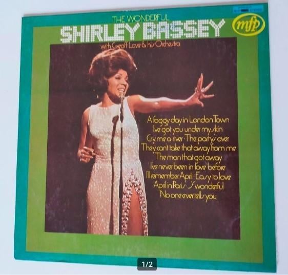 Vinyle LP Shirley Bassey Geoff Love Orchestra Jazz Pop, Enlèvement ou Envoi, 12 pouces, Jazz