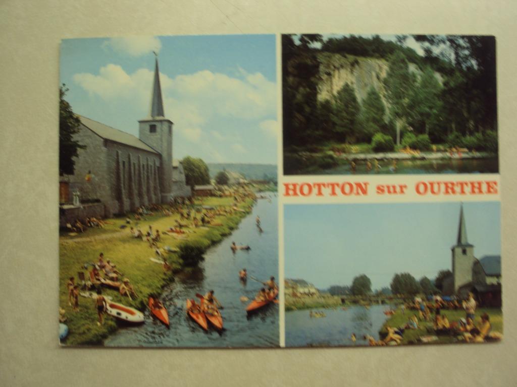 54486 - HOTTON SUR OURTHE - 3 ZICHTEN - ZIE 2 FOTO'S, Collections, Envoi