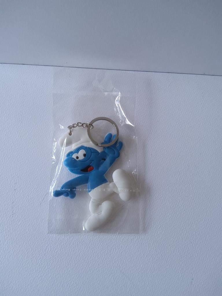 Smurf sleutelhanger, Verzamelen, Smurfen, Ophalen of Verzenden, Nieuw, Poppetje, Figuurtje of Knuffel