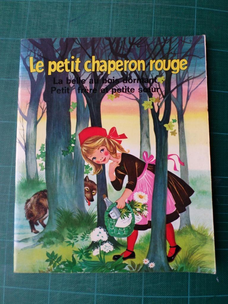 Le petit chaperon rouge + 2 autres histoires- 1974, 5 of 6 jaar, Jongen of Meisje, Ophalen of Verzenden, Zo goed als nieuw