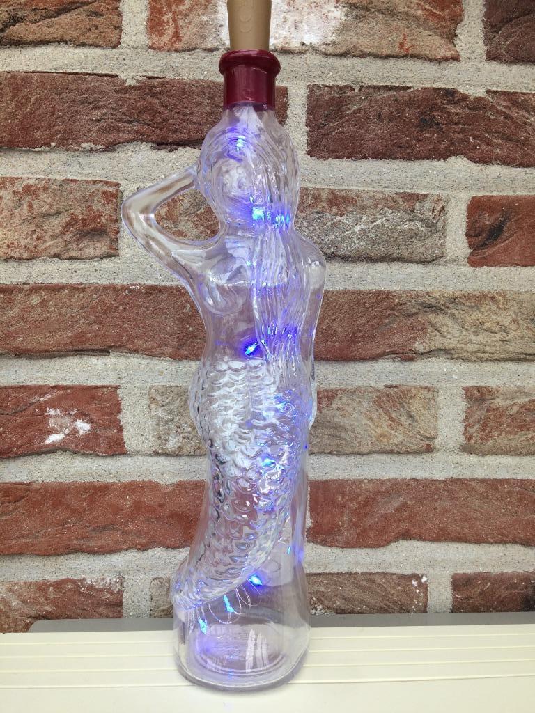 Bouteille en forme de sirène avec éclairage, Enlèvement ou Envoi, Neuf, Originale