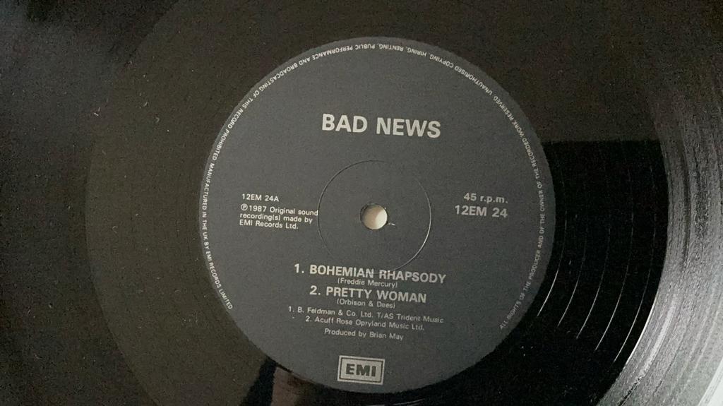Lp Bad News. Bohemian Rhapsody, Ophalen, Zo goed als nieuw