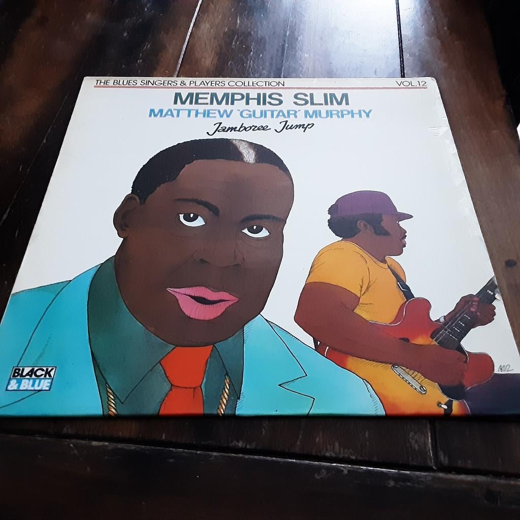 Memphis Slim, Matthew 'Guitar' Murphy ‎– Jamboree Jump LP, Verzenden, Gebruikt, 12 inch, Blues