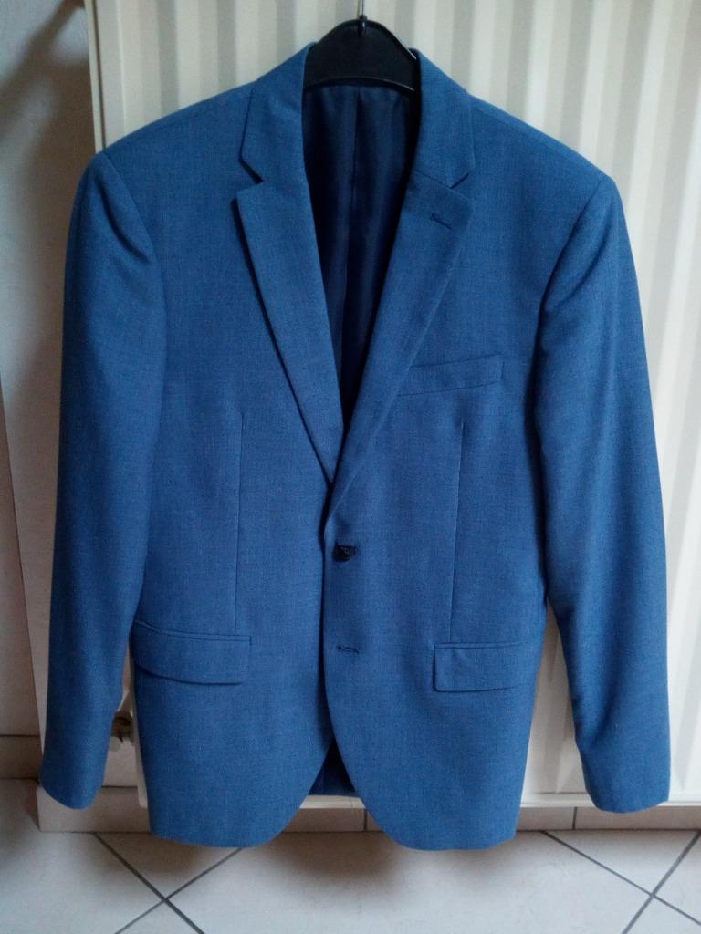 Blazer Homme, Ophalen, Dansaert, Blauw, Zo goed als nieuw