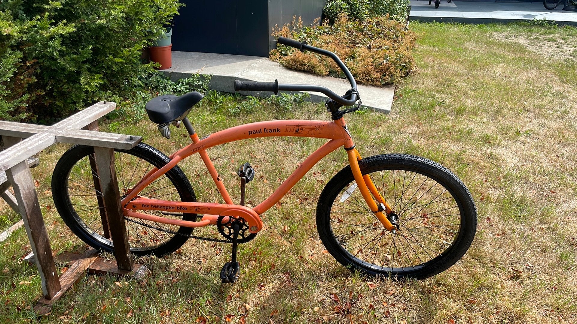 Paul frank helikopter bike cruiser, Fietsen en Brommers, Fietsen | Cruisers en Lowriders, Ophalen, Zo goed als nieuw, Cruiser