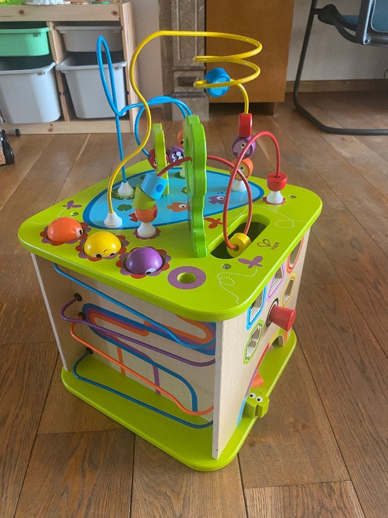 Cube d'activités Hape, Enfants & Bébés, Jouets | Jouets de bébé, Enlèvement, Utilisé, Autres types