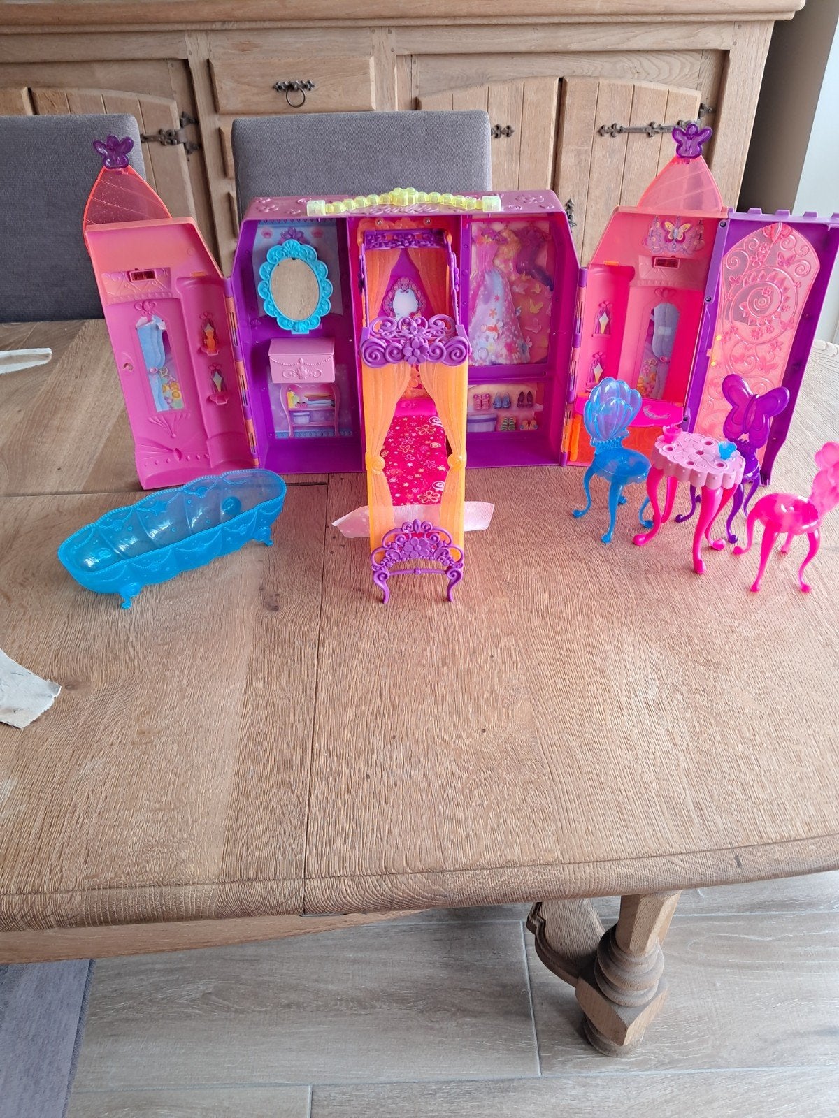 meeneemhuis barbie mattel, Kinderen en Baby's, Ophalen, Accessoires