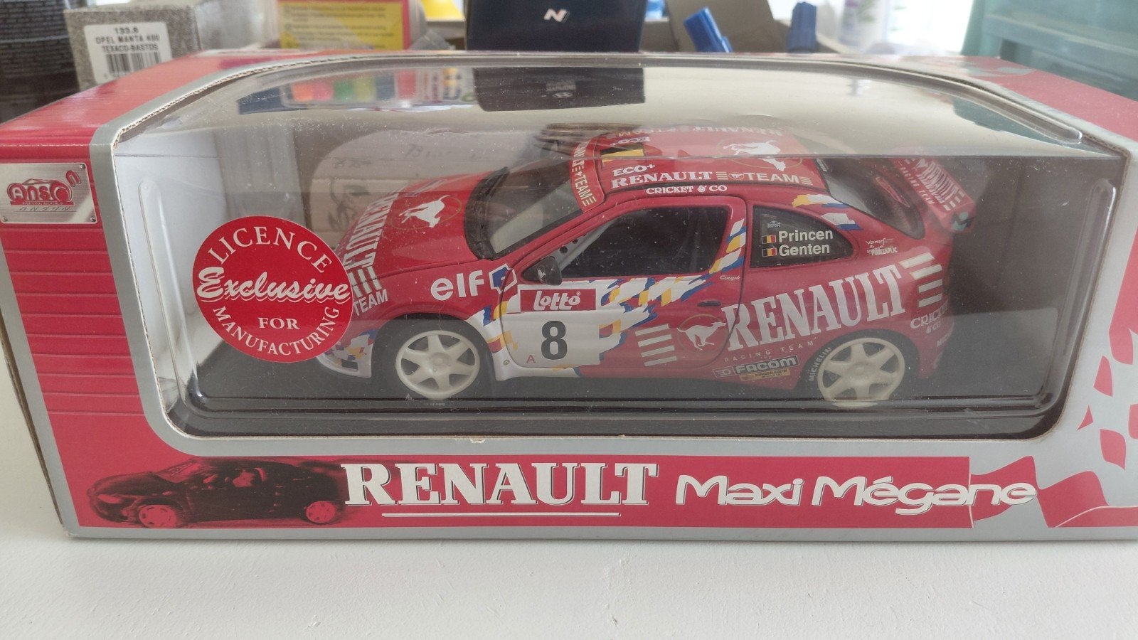 Impressions de la Renault Maxi Mégane 1/18 d'Anson, Enlèvement ou Envoi