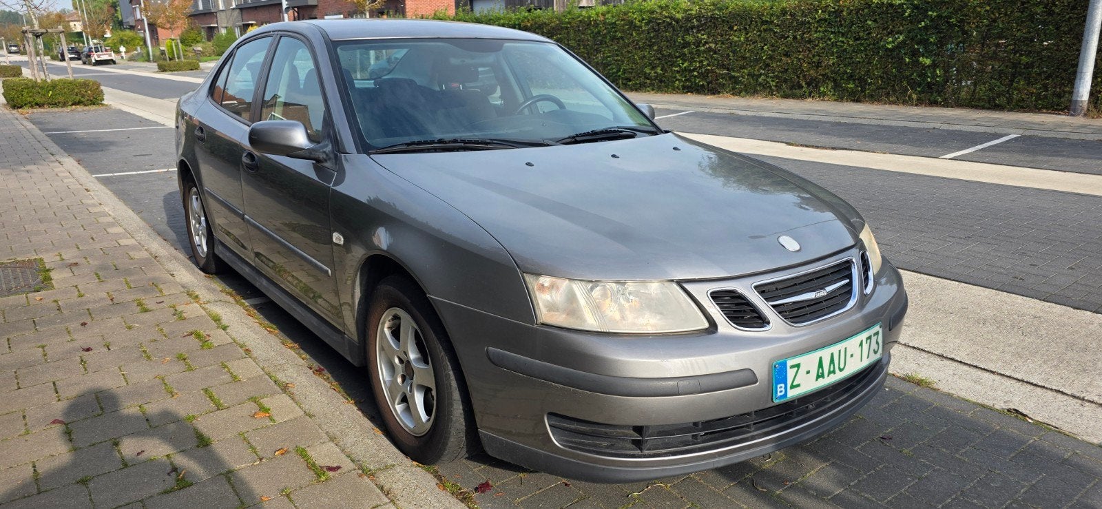 Saab 93 / 120 000 km / 2,2 DiT / 2004, Autos, Argent ou Gris, Achat, Entreprise, Boîte manuelle