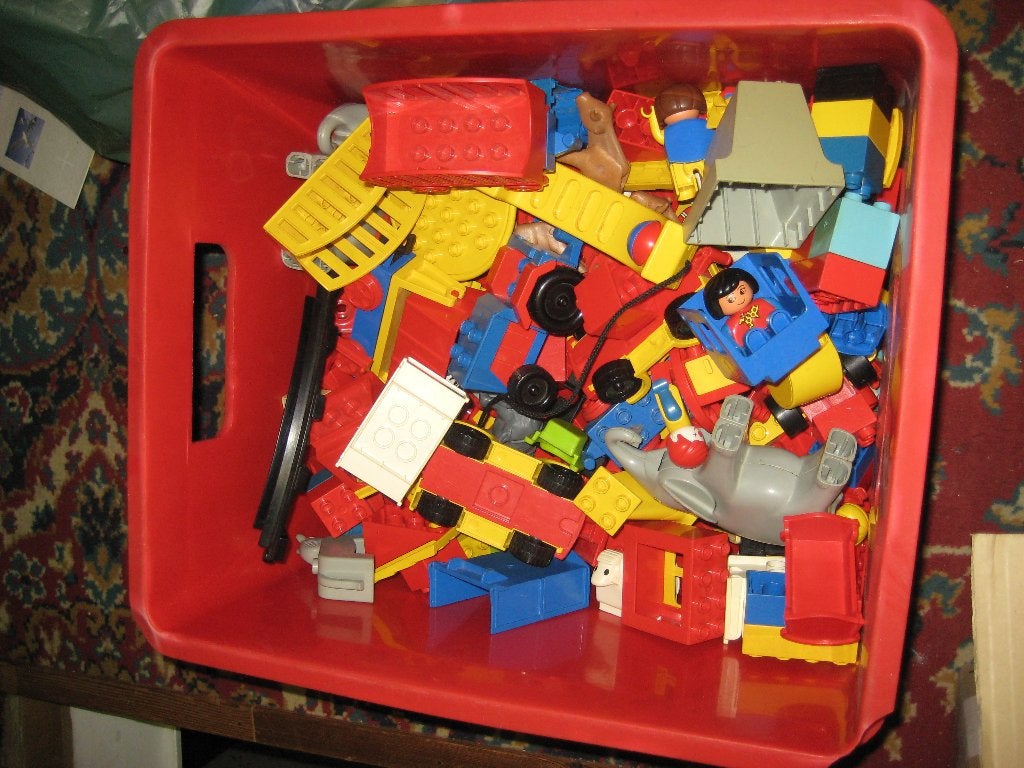 Duplo - Lego, Kinderen en Baby's, Speelgoed | Duplo en Lego, Gebruikt, Ophalen of Verzenden, Losse stenen, LEGOLAND