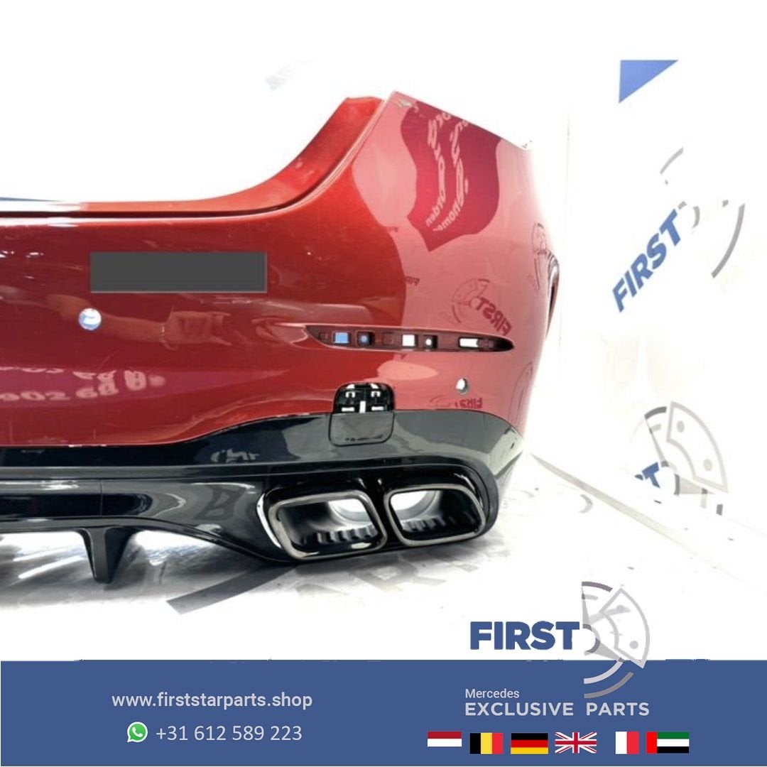 W206 C63 AMG BUMPER + DIFFUSER A2068850703 C63s ACHTERBUMPER, Gebruikt, -, Ophalen of Verzenden, Achter
