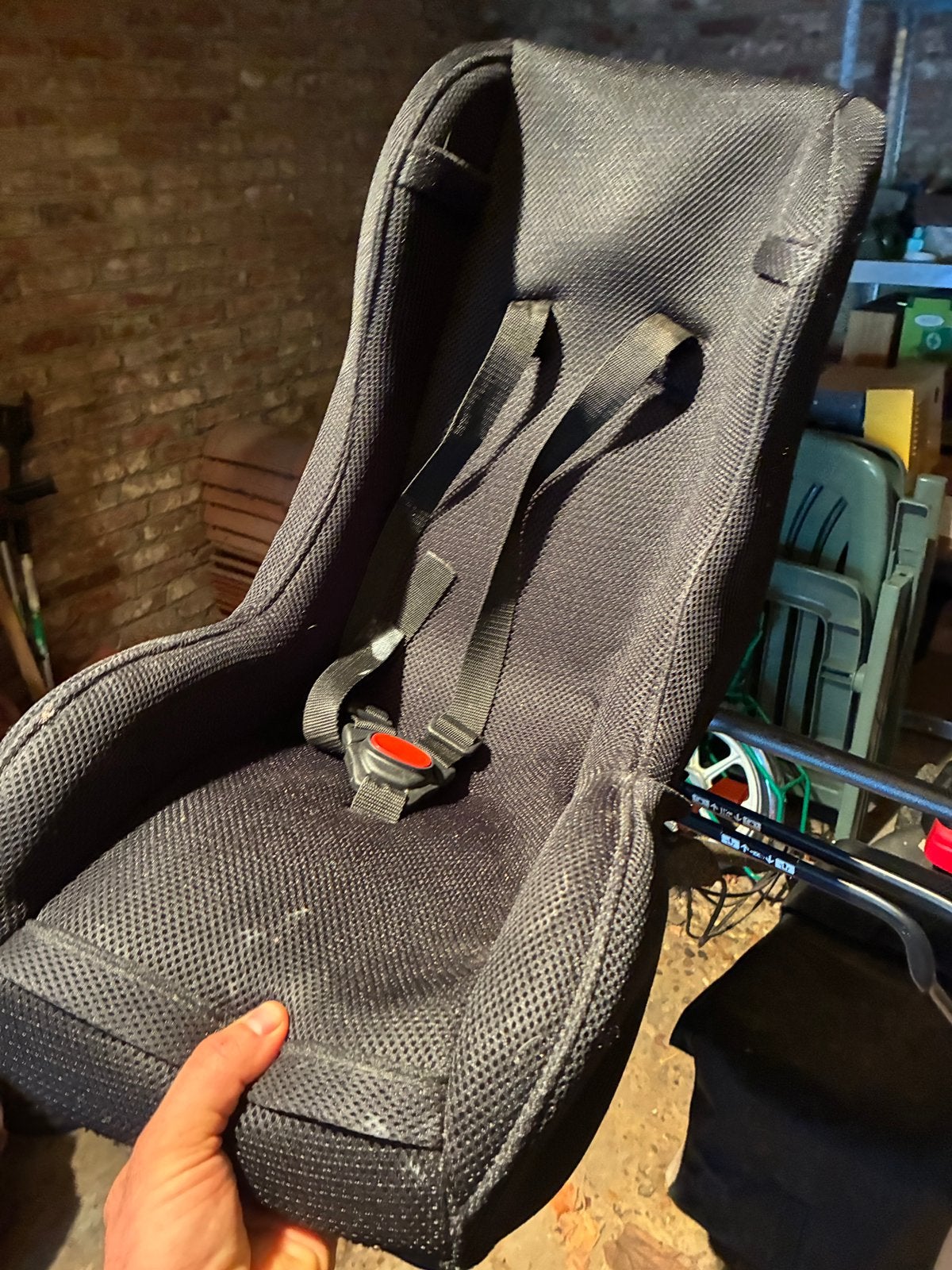 Peuterschaal Bakfiets, Ophalen