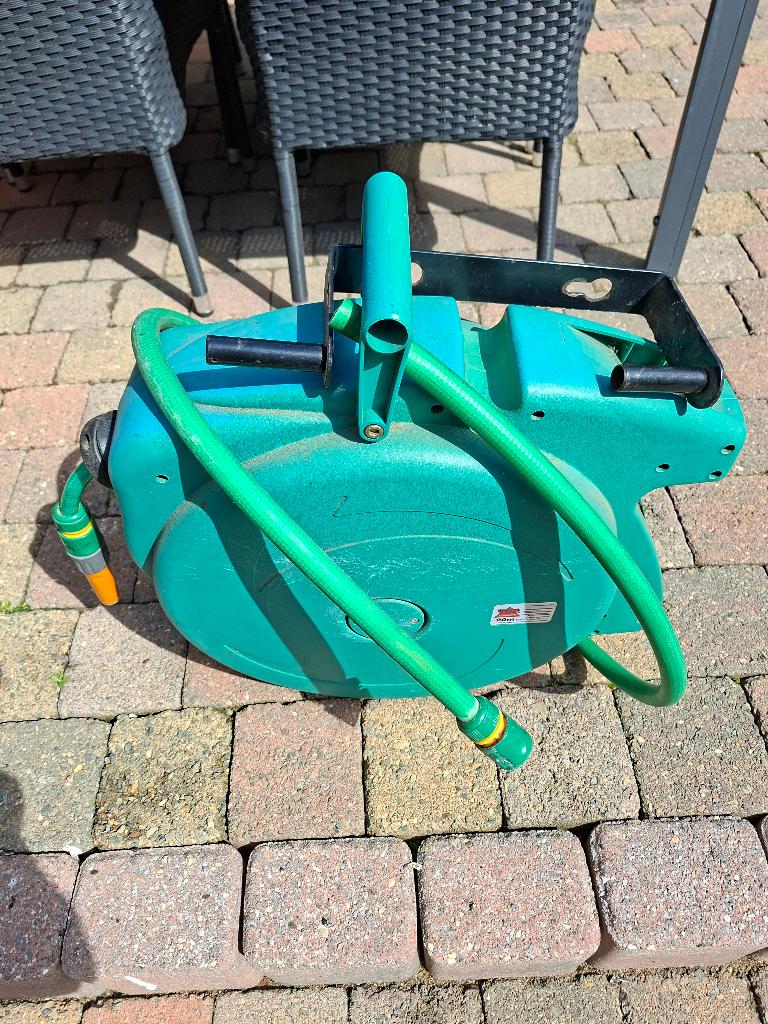 Haspel, Tuin en Terras, Tuinslangen, Ophalen, Gebruikt, Tuinslanghaspel