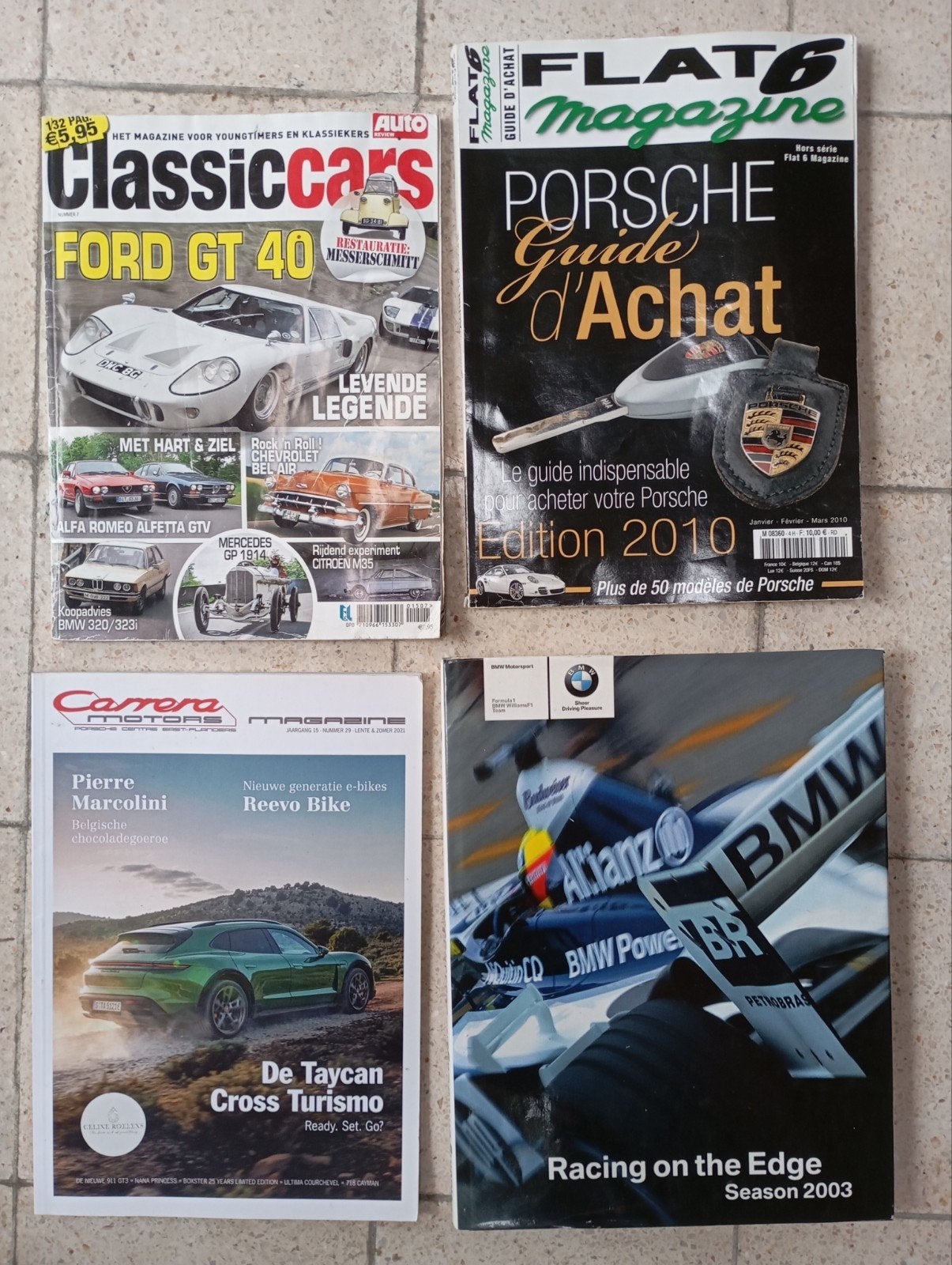 Lot tijdschriften & BMW Racing on the edge 2003, Ophalen of Verzenden