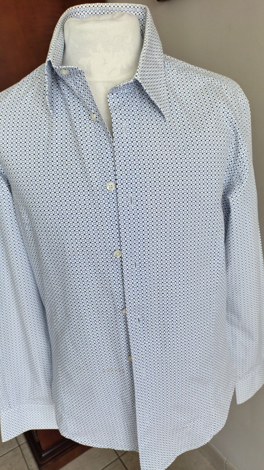 Hemd "Olivier Strelli" maat L, Kleding | Heren, Overhemden, Gedragen, Halswijdte 41/42 (L), Overige kleuren, Verzenden