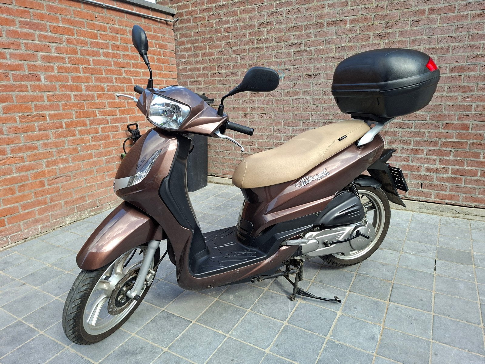 Trottinette Peugeot Tweet 125cc, Enlèvement