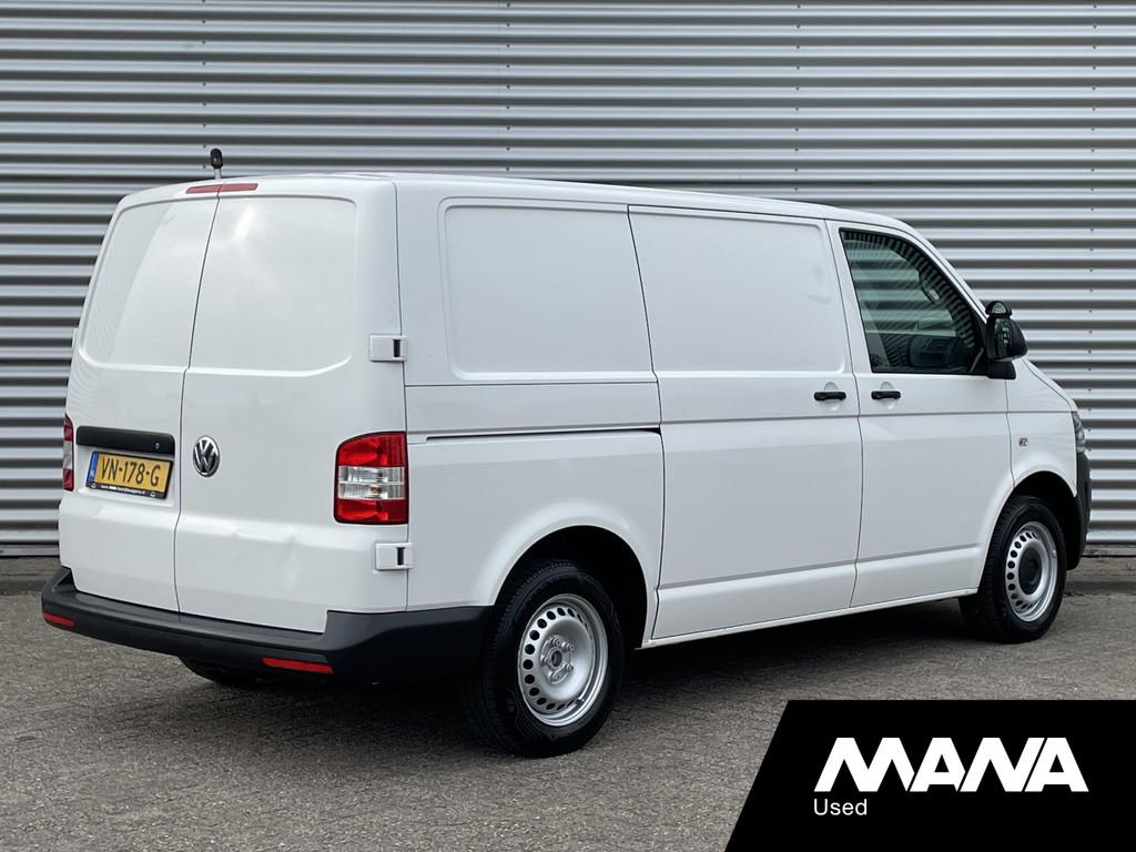 Volkswagen Transporter 2.0TDI 102PK L1H1 Airco Cruise Ledere, Auto's, Bestelwagens en Lichte vracht, Voorwielaandrijving, Gebruikt